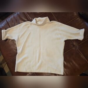 Land's End White Sweater Size 1X